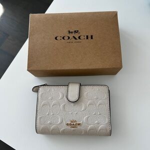 Coach leather wallet